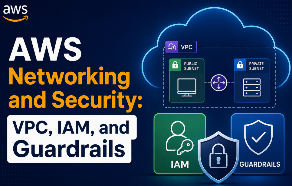 AWS Networking and Security: VPC, IAM, and Guardrails